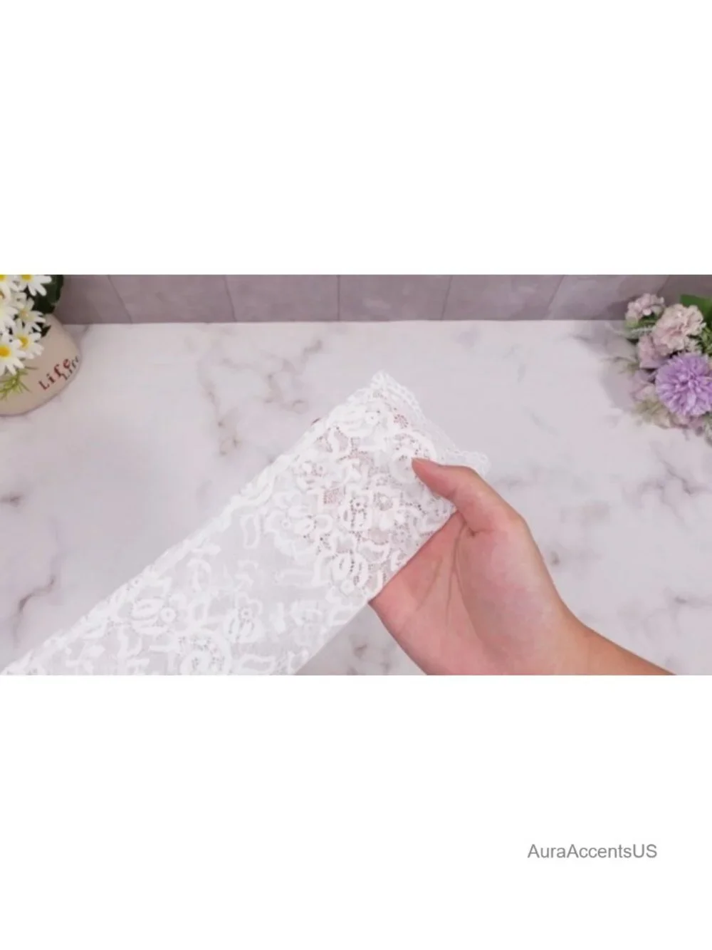 Vintage Lace Fingerless Gloves Arm Warmers 2 Pair Women Floral Bridal